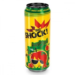 Big Shock! Apple perlivý 500ml
